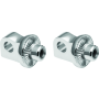 Kuryakyn 6774 Adj Stop Splined Peg Adapter Chrome