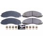PowerStop Z23-2018A PowerStop - Z23 Daily Driver Carbon-Fiber Ceramic Brake Pads with Hardware Kit