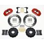 Wilwood 140-10471-R Narrow Superlite 4R Rear Kit 12.88in Red 65-82 Corvette C2/C3