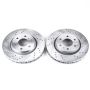 PowerStop AR8661XPR PowerStop Evolution Performance Drilled, Slotted & Plated Brake Rotor Pair