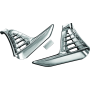 Kuryakyn 3913 Louvered Battery Box Cover 01-10 GL1800 Chrome