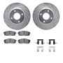 Dynamic Friction 7612-67004 Rotor Kit