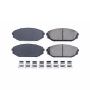 PowerStop 17-793 PowerStop - Z17 Low-Dust Ceramic Brake Pads with Hardware