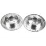 PowerStop EBR420XPR PowerStop Evolution Performance Drilled, Slotted & Plated Brake Rotor Pair