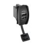 Rugged Radios SW-RS-USB USB Rocker Switch Hub with 4.2 Amp Outlet