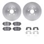 Dynamic Friction 6512-76344 Rotor Kit