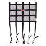 RACEQUIP RQP822003 Window Net Mesh Black SFI Hybrid Adj. Strap