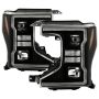 SPYDER 5088628 Projector Headlights - Sequential LED Turn Signal Lights - Black