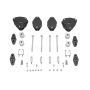 LP Aventure FLP-LIFT-OBA-15-2-B+OPC 15-19 Subaru Outback 2in Lift Kit - Powder Coated