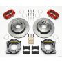 Wilwood 140-11405-R Dynapro Low-Profile 11.00in P-Brake Kit - Red 55-57 Chevy 2.34in Offset