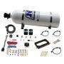 Nitrous Express 20950-12 FORD 4 VALVE NITROUS PLATE SYSTEM (50-300HP) WITH COMPOSITE BOTTLE