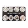 NRG M Style Fender Washer Kit TI Series M6 Bolts For Metal (Silver Washer/Silver Screw) - Set of 10