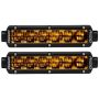 Rigid Industries 906704 6in SR-Series Pro Dot / SAE Fog Lights (Pair) - Selective Yellow