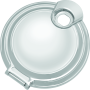 Kuryakyn 6998 Easy Fill Fuel Door Chrome