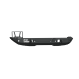 Road Armor 5182R1B 18-20 Jeep Wrangler JL Stealth Rear Bumper Mid Width w/Tire Carrier Hole - Tex Blk