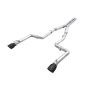 AWE Tuning 3015-33126 2015+ Dodge Charger 6.4L/6.2L Supercharged Track Edition Exhaust - Diamond Black Tips
