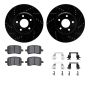 Dynamic Friction 8612-53000 Rotor Kit