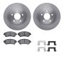 Dynamic Friction 6512-45034 Rotor Kit