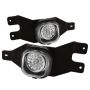 SPYDER 5015648 LED Fog Lights w/Switch - Clear