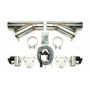 PYPES PERFORMANCE EXHAUST PYPHVE10K3 Dual Electric Exhaust Cutout 3in w/Y-Pipes