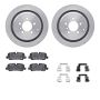 Dynamic Friction 6612-11063 Rotor Kit