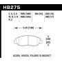 Hawk Performance HB275D.620 ER-1 Disc Brake Pad