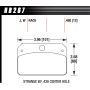 Hawk Performance HB267J.480 DR-97 Disc Brake Pad