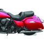 Mustang Motorcycle 76287 Mustang 11-19 Kawasaki Vulcan 1700 Vaquero Standard Touring 1PC Seat - Black