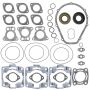 Vertex Pistons 611805 Vertex Gaskets 96-97 Polaris SL900 Complete Gasket Kit w/ Oil Seals