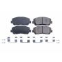 PowerStop 17-1640 PowerStop - Z17 Low-Dust Ceramic Brake Pads with Hardware