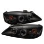 SPYDER 5078612 Projector Headlights - LED Halo - Black Smoke