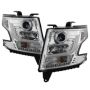 SPYDER 5082534 Projector Headlights - DRL LED - Chrome