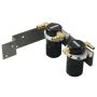Moroso 85645 08-14 Subaru STi (w/Top Mount Intercooler) Air/Oil Separator Catch Can - Billet Alum - Black
