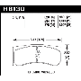 Hawk Performance HB130D.775 ER-1 Disc Brake Pad