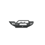Road Armor 5184F4B 18-20 Jeep Wrangler JL Sport Stealth Front Winch Bumper w/Pre-Runner Guard - Blk