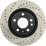 Stoptech 127.33088R Slotted & Drilled Sport Brake Rotor