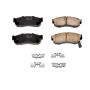 PowerStop 17-275 Power Stop 1983 Nissan Pulsar Front Z17 Evo Ceramic Brake Pad w/Hardware