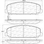 Stoptech 308.15090 Street Brake Pads - Front