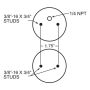 Firestone 6764 Ride-Rite Replacement Bellow 268C (For Kit PN 2488/2061) (W217606764)