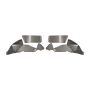 Fishbone Offroad FB33108R Raw Rear Aluminum Inner Fenders - Legacy Model - Set FB33108R