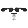 Body Armor 4x4 JL6100 Fender Liners, Front, Wrangler-Gladiator