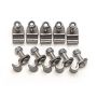 RUSSELL RUS654030 3/16in SS Brake Line Clamps - 12pk