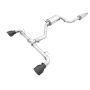 AWE Tuning 3015-33658 AWE 2022 VW GTI MK8 Touring Edition Exhaust - Diamond Black Tips