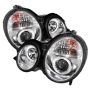SPYDER 5011305 Projector Headlights - LED Halo - Chrome