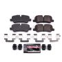 PowerStop Z23-1099 PowerStop - Z23 Daily Driver Carbon-Fiber Ceramic Brake Pads with Hardware Kit