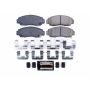 PowerStop Z23-787 PowerStop - Z23 Daily Driver Carbon-Fiber Ceramic Brake Pads with Hardware Kit