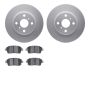 Dynamic Friction 4502-91007 Rotor Kit