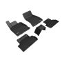 3D MAXpider L1GS00501509 2019-2023 Genesis G70 RWD Kagu 1st & 2nd Row Floormat - Black