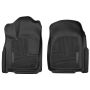 HUSKY LINERS HSK53561 Dodge X-Act Contour Flr Liners Front Black