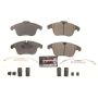 PowerStop Z23-1869 PowerStop - Z23 Daily Driver Carbon-Fiber Ceramic Brake Pads with Hardware Kit